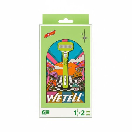 بوكس 24 حبه من شفرات WETELL.